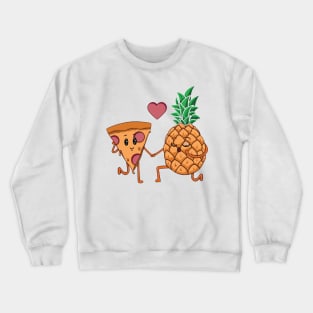 pineapple pizza Crewneck Sweatshirt